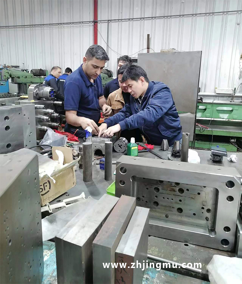 Jingmu Mold Company Provides ODM Services Middle East Maintenance Service Points Mold Maintenance And Assembly Technical Guidance