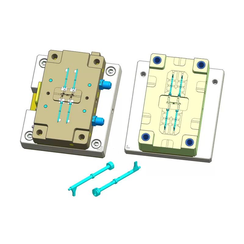 Micro Precision Injection Plastik Kalip Design Picture