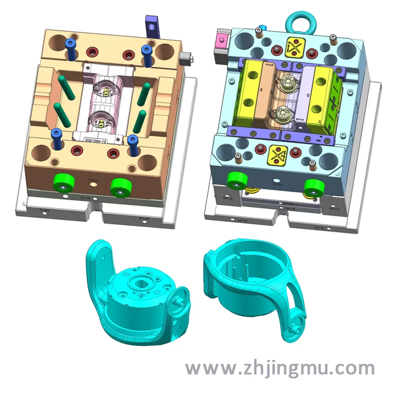 Electrical appliance cover plastic injection mold design drawing produk plastik
