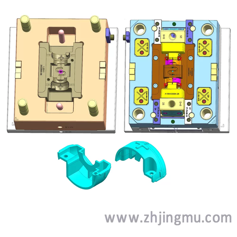 农机设备塑胶注塑模具设计图