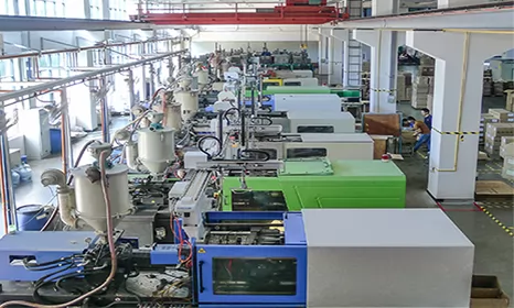 injection molding plant