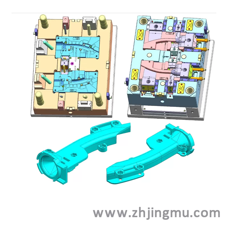 Nylon PA6 Plastic Injection formy wtryskowe Mold Design Drawing