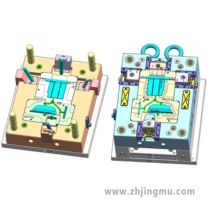 Operating lever plastic plastic injection mold moule d