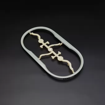 Cup holder decorative ring automotive electrical injection mold schimmel